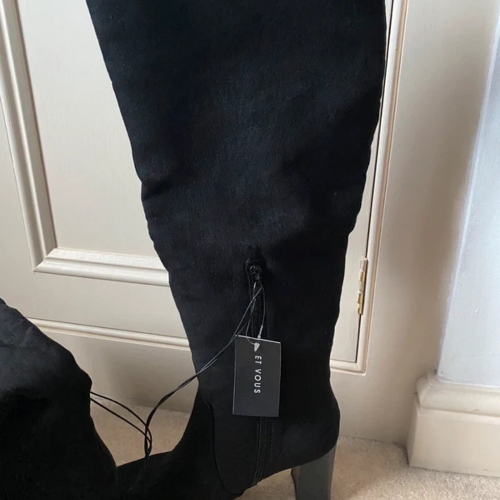 Boots Black Over the Knee Boots